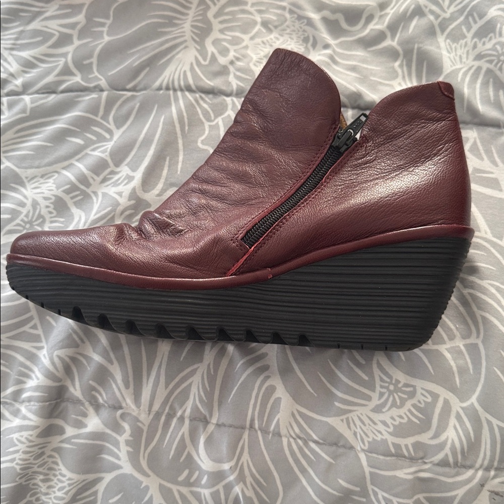Fly London Leather Booties size 41